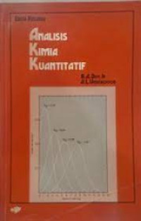Image of Analisis kimia kuantitatif