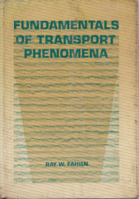Image of Fundamentals of transport phenomena